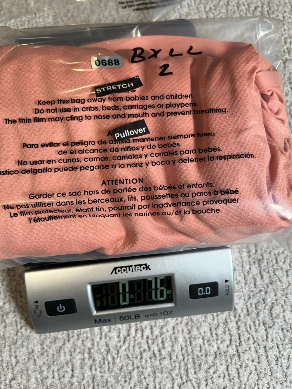 Nike Dri-FIT Peach Athletic Skort with Built-in Shorts